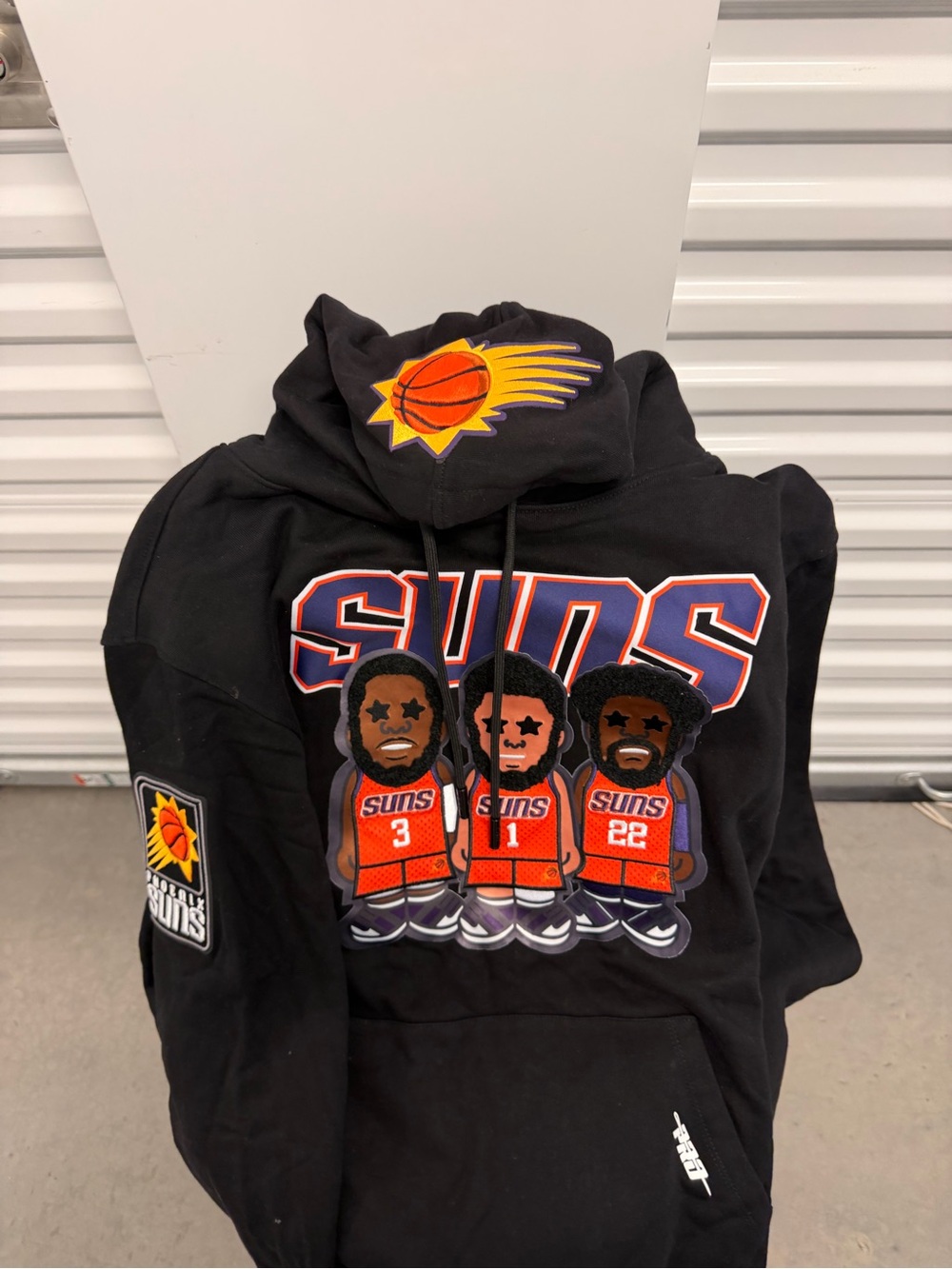 Black Suns Graphic Crewneck Sweatshirt